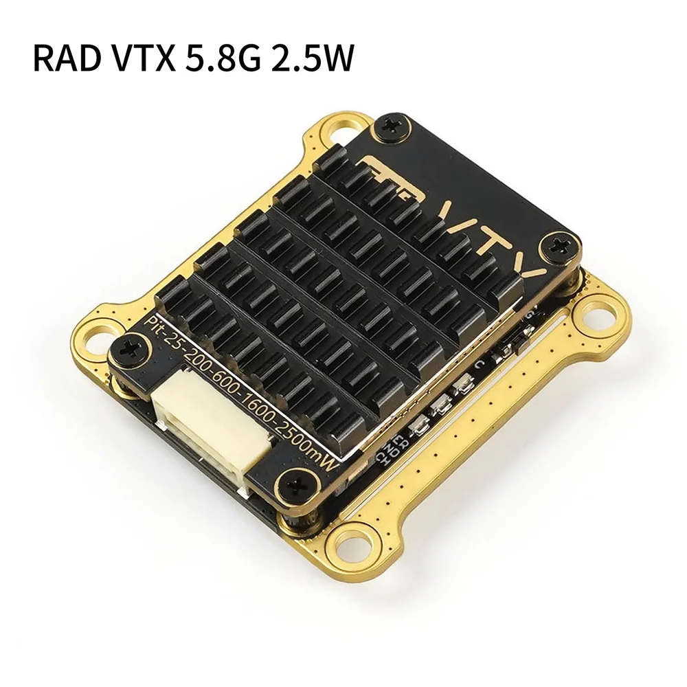 GEPRC RAD VTX 5.8G 2.5W ͸ 2500mW  Ÿ ۽ű Ʈ  ũ, RC FPV ̽ , 30.5  30.5mm
